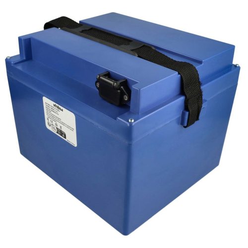 VHBW Battery for Electric Wheelchair, E-Bike, etc., Li-Ion, 72V, 20Ah, blue, with charger