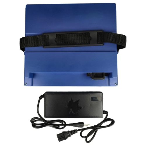 VHBW Battery for Electric Wheelchair, E-Bike, etc., Li-Ion, 72V, 20Ah, blue, with charger