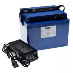 VHBW Electric Scooter Battery - 20 Ah 60 V Li-Ion Charger