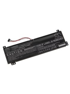   Notebook akkumulátor  Lenovo L17C2PB4, L17C2PB3, L17L2PB3 készülékekhez - 4000 mAh 7,6 V Li-polimer, fekete