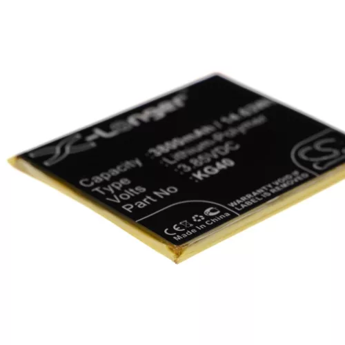 VHBW Mobile Phone Battery for Motorola KG40 - 3800 mAh 3.85 V Li-Polymer