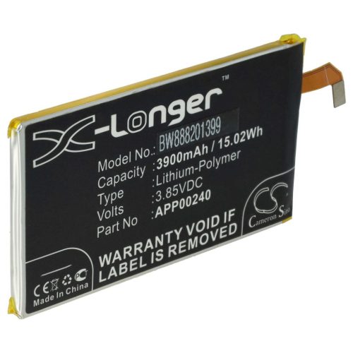 VHBW CAT/Caterpillar APP00240 mobile phone battery - 3900 mAh 3.85 V Li-polymer - Smartphone battery