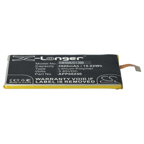 VHBW CAT/Caterpillar APP00240 mobile phone battery - 3900 mAh 3.85 V Li-polymer - Smartphone battery