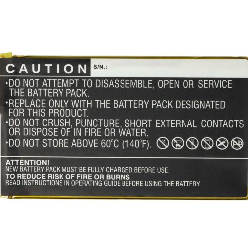 VHBW CAT/Caterpillar APP00240 mobile phone battery - 3900 mAh 3.85 V Li-polymer - Smartphone battery