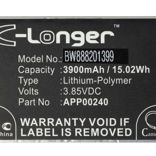 VHBW CAT/Caterpillar APP00240 mobile phone battery - 3900 mAh 3.85 V Li-polymer - Smartphone battery