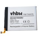 VHBW Mobile Phone Battery Samsung EB-BA705ABU, GH82-19746A - 3000 mAh 4.4 V Li-polymer