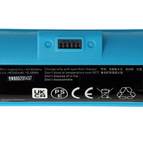 VHBW Akku iRobot BC674, 4446040 - 5300 mAh, 3,6 V, Li-Ion
