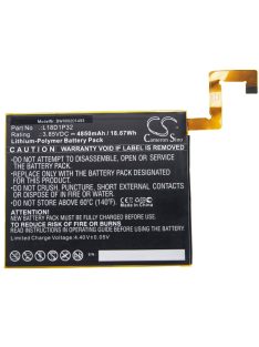   Lenovo L18D1P32 táblagép akkumulátorának  - 4850 mAh 3,85 V Li-polimer