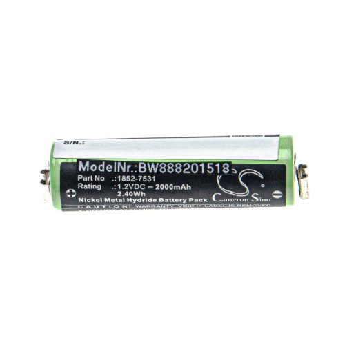 Elektromos borotvaelem Moser 1852-7531-hez - 2000 mAh 1,2 V NiMH