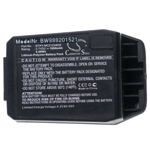 VHBW Motorola 82-105612-01, BTRY-MC21EAB0E, 82-150612-01 - 1800 mAh, 3,7 V