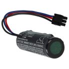 VHBW Lawn Mower Battery Wolf Garten 7085-918, 7085-061, 7085-066 - 3000 mAh 3.7 V Li-Ion