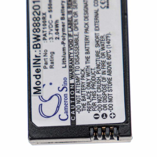VHBW Drone Battery: Parrot MCSAS00314, MCSAS00319, PF070238 – 550 mAh 3.7 V Li-polymer