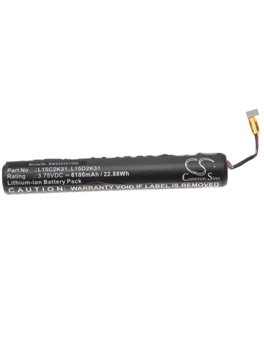 Lenovo L15D2K31, L15C2K31 táblagép akkumulátorának  - 6100 mAh 3,75 V Li-Ion