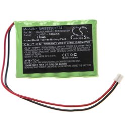   VHBW Alarmanlagen Akku Yale 802306063H, 60AAAH6BMJ - 800 mAh 7,2 V NiMH