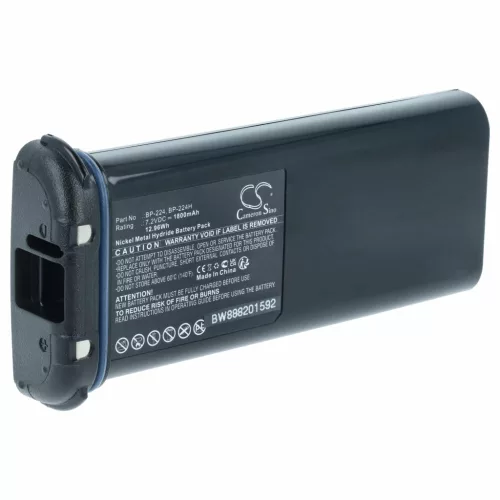 VHBW Radio Akku BP-224, BP-224H - 1800 mAh 7,2 V NiMH