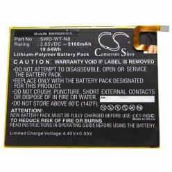   VHBW Tablet Battery for Samsung SWD-WT-N8 - 5100 mAh 3.85 V Li-polymer