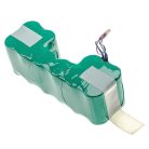 VHBW Akku Ecovacs 10001568, 10002167, ZJ1517-HFR, DD4G, DM88, DD3G - 3000 mAh, 12V, NiMH