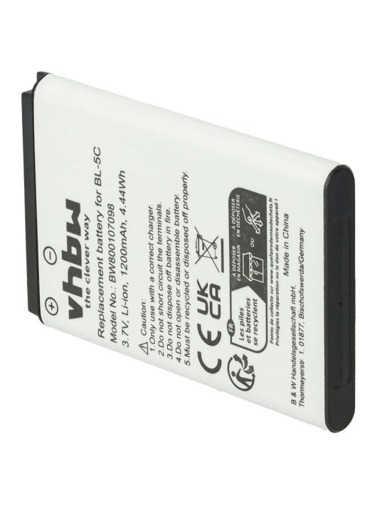 Vezetékes telefon akku Fritz!Fon FRA051 - 1200 mAh 3,7 V Li-Ion