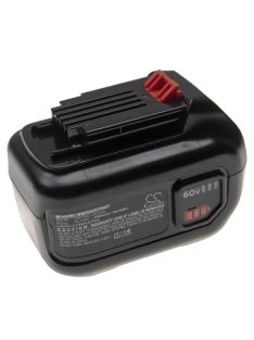   Akkumulátor Black & Decker LSW60C készülékekhez - 2500 mAh, 60V, Li-Ion