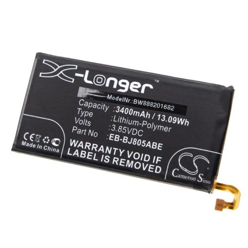 Mobiltelefon akkumulátor  Samsung EB-BJ805ABE, GH82-16480A - 3400 mAh 3,85 V Li-polymer