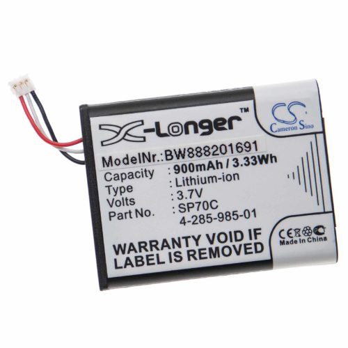 Sony Játékkonzol 4-285-985-01, 4-435-245-01, SP70C, 900 mAh, 3,7 V