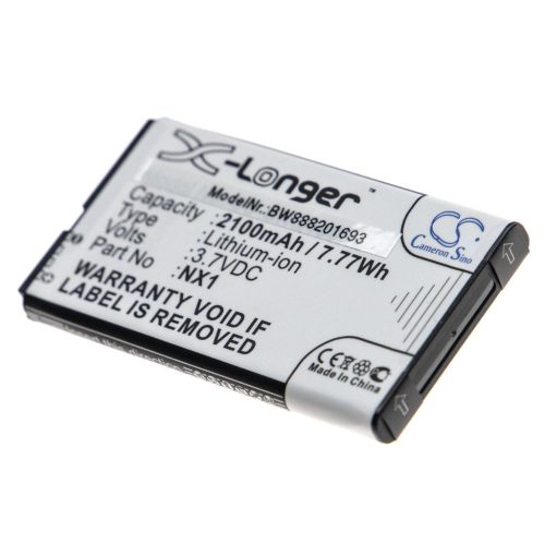 VHBW Mobile Phone Battery for BlackBerry ACC-53785-201, BAT-52961-003 - 2100 mAh 3.7 V Li-Ion - Smartphone Battery