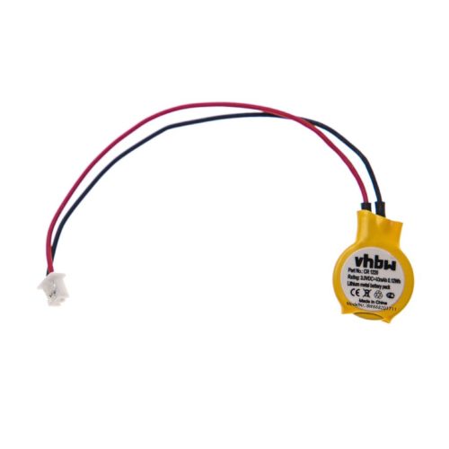 VHBW Számítógép BIOS akkumulátor  CR2025W-hez - 40 mAh 3 V Li-Mn