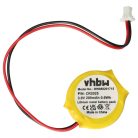 VHBW Computer BIOS Battery for CR2025, 02K6502, 02K6489, 02K6486 - 200 mAh 3 V Li-Mn