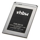 VHBW Mobile Phone Battery for Gigaset V30145-K1310-X471 - 3000 mAh 3.8 V Li-Ion - Smartphone Battery