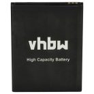 VHBW Mobiltelefon Akku Wiko 2610 - 2500 mAh 3,8 V Li-Ion