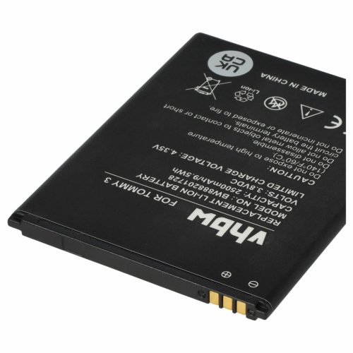 VHBW Mobiltelefon Akku Wiko 2610 - 2500 mAh 3,8 V Li-Ion