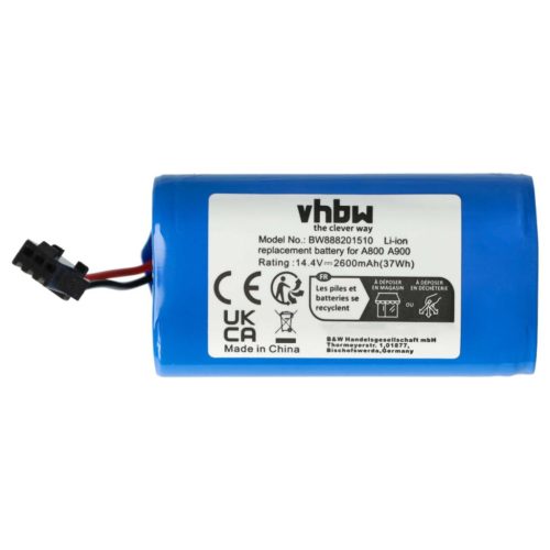 VHBW Cecotec CONG1002 battery - 2600 mAh, 14.8 V, Li-Ion
