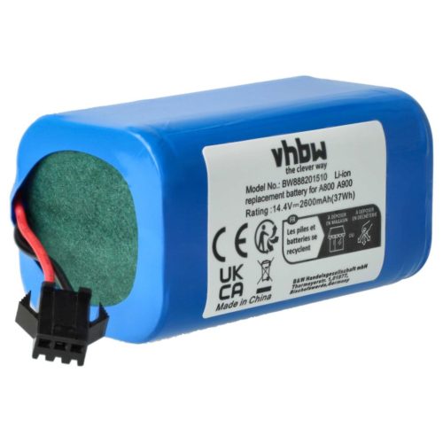VHBW Cecotec CONG1002 battery - 2600 mAh, 14.8 V, Li-Ion