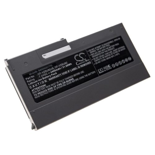 VHBW Notebook Battery Panasonic CF-VZSU92, CF-VZSU92E - 4400 mAh 7.2 V Li-Ion, silver-gray