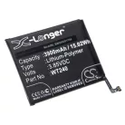 VHBW Mobile Phone Battery for Nokia WT240 - 3900 mAh 3.85 V Li-Polymer