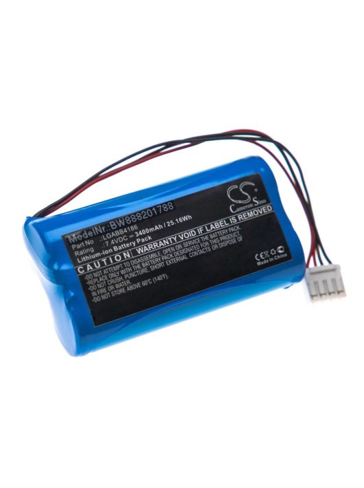 Drón akkumulátor  DJI LGABB4186, RC03012, TI100782 - 3400 mAh 7,4 V Li-Ion