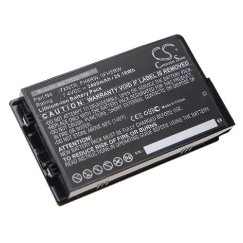 Akkumulátor a táblagéphez Dell J82G5, FH8RW, J7HTX, 451-BCDH, 7XNTR, 0FH8RW - 3400 mAh 7,4 V Li-Ion