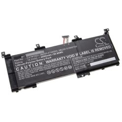   Notebook akkumulátor  Asus 0B200-01940100, C41N1531, 0B200-0194000 - 4000 mAh 15,2 V Li-polymer