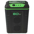 VHBW Lawn Mower Battery Greenworks 2901307, 2901302, 2902407, 2901207 - 2000 mAh 80 V Li-Ion, black