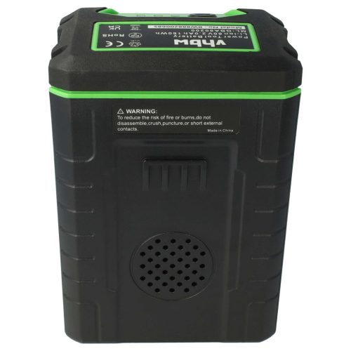 VHBW Lawn Mower Battery Greenworks 2901307, 2901302, 2902407, 2901207 - 2000 mAh 80 V Li-Ion, black