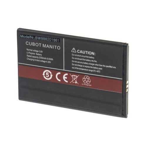 VHBW Mobile Phone Battery for Cubot Manito - 2350 mAh 3.8 V Li-Ion - Smartphone Battery