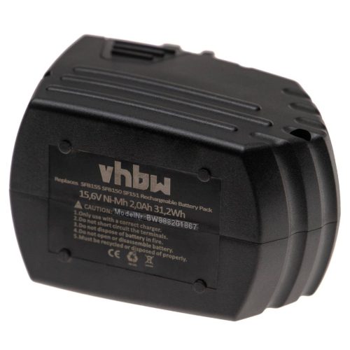 VHBW Electric Power Tool Battery Hilti SFB150, SFB155 – 2000 mAh, 15.6 V, NiMH