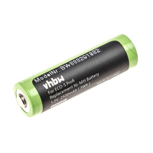 VHBW Electric Shaver Battery for Tondeo ECO-S - 2500 mAh 1.2 V NiMH
