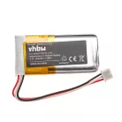 VHBW Sennheiser AHB571935PCT-03, 586477, 573695 - 350 mAh 3.7 V Li-Polymer Stereo Amplifier Battery