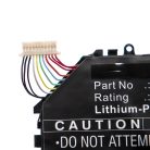 VHBW Notebook akkumulátor  Xiaomi 161201-01, 161201-AA, 161201-AQ - 4800 mAh 7,6 V Li-polimer, fekete