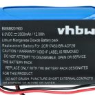 VHBW CNC Controller Battery Panasonic BR-ACF2R - 2000 mAh 6 V Li-MnO2