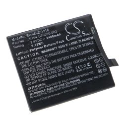   VHBW Mobile Phone Battery Wiko S104-U76000-000, S104-U76000-002 - 2400 mAh 3.8 V Li-polymer - Smartphone Battery