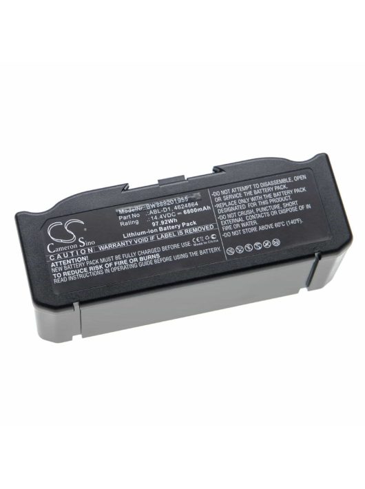 Akkumulátor iRobot ABL-D1, 4624864, ABL-D2 számára - 6800 mAh, 14,4 V, Li-Ion