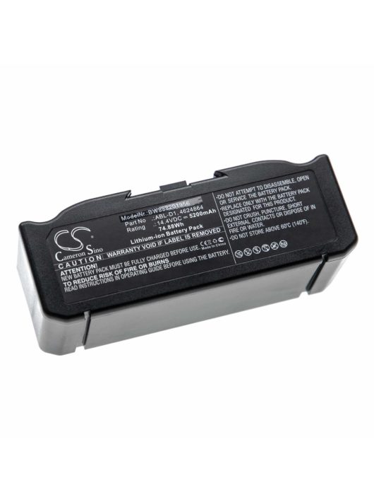 Akkumulátor iRobot ABL-D1, 4624864, ABL-D2 - 5200 mAh, 14,4 V, Li-Ion számára