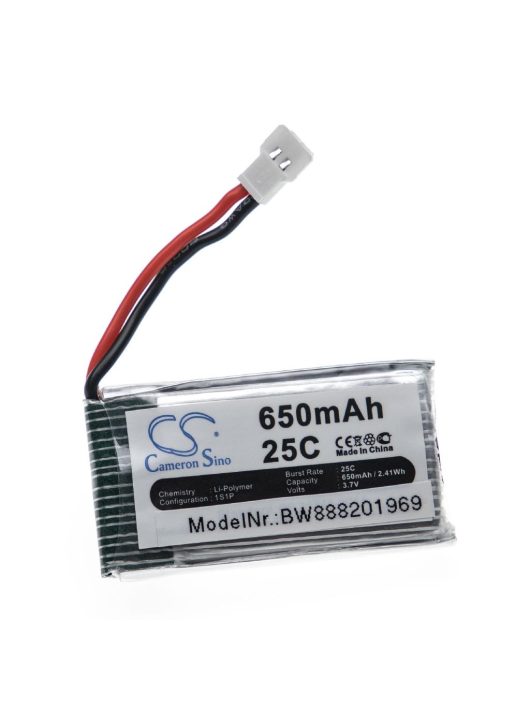 Drón akkumulátor  Hubsan H107C-A24-hez – 650 mAh 3,7 V Li-polimer